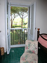 Breschiolino - Blick von Schlafzimmerfenster - Albinia -Toskana
