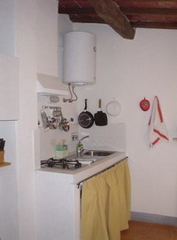 cucina della suite Palio