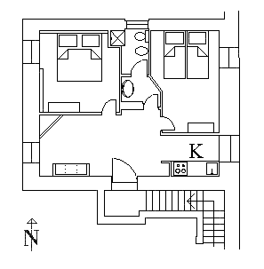 planimetria dell'appartamento
